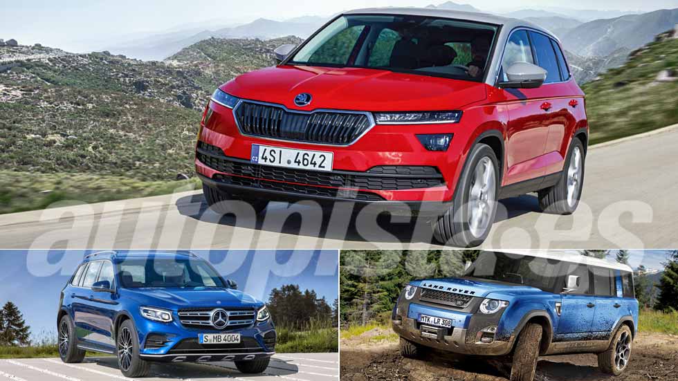 Skoda Polar, Land Rover Defender y Mercedes GLB: los nuevos SUV y 4x4 que vienen