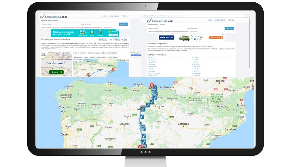 Planifica tu viaje de verano: probamos un calculador de rutas e itinerarios