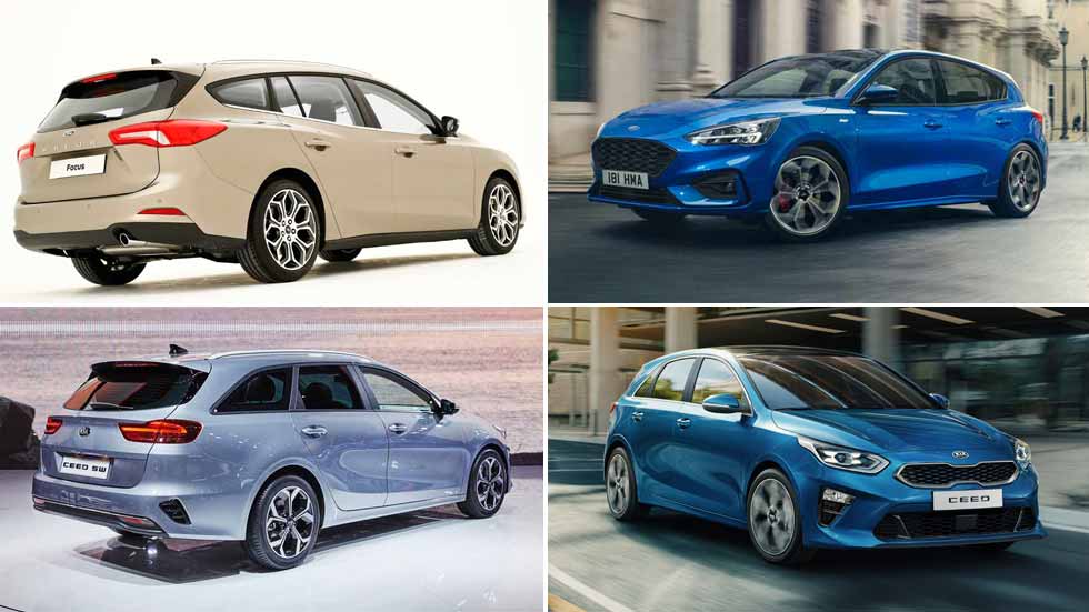 Ford Focus vs Kia Ceed: el gran duelo de nuevos compactos en 2018