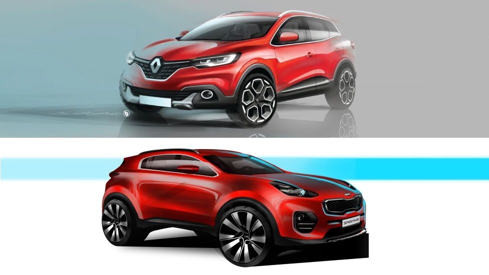 Kia Sportage 2019 vs Renault Kadjar 2019: los nuevos SUV anti Qashqai