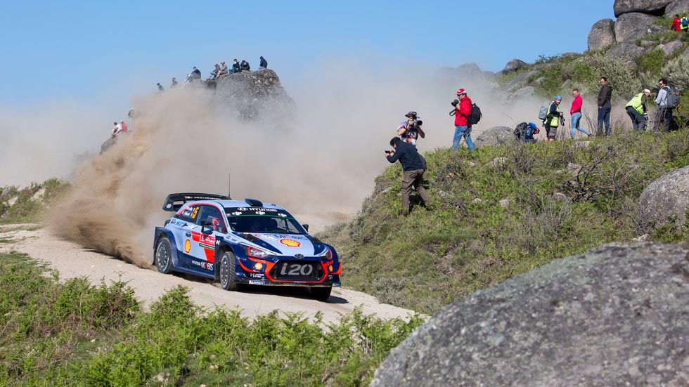 Rally de Portugal 2018: Neuville mantiene el liderato el sábado y Sordo el podium