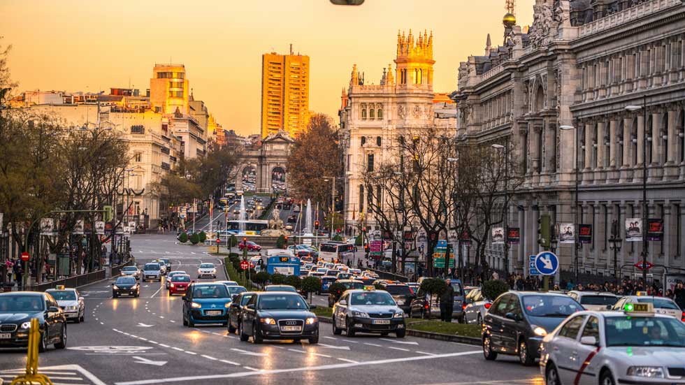 El cierre de tráfico al centro de Madrid, en noviembre