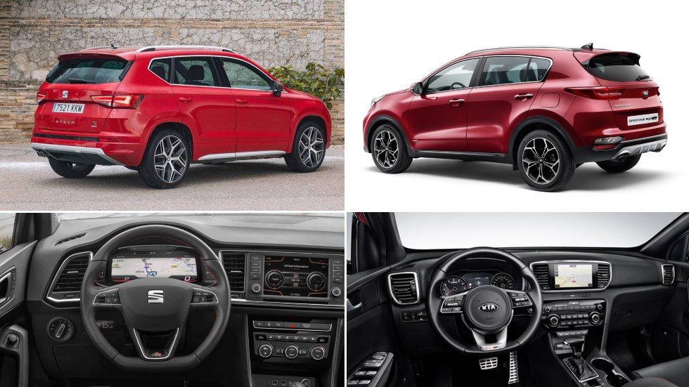Kia Sportage 2018 vs Seat Ateca: duelo entre dos grandes SUV renovados