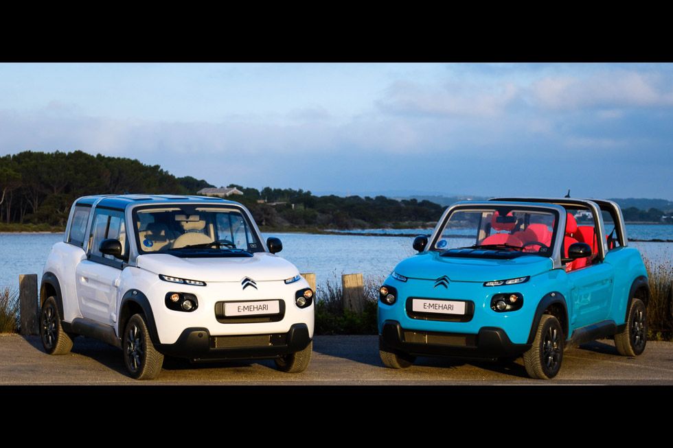 A prueba el nuevo Citroën e-Mehari 2018 eléctrico: ahora, con techo rígido