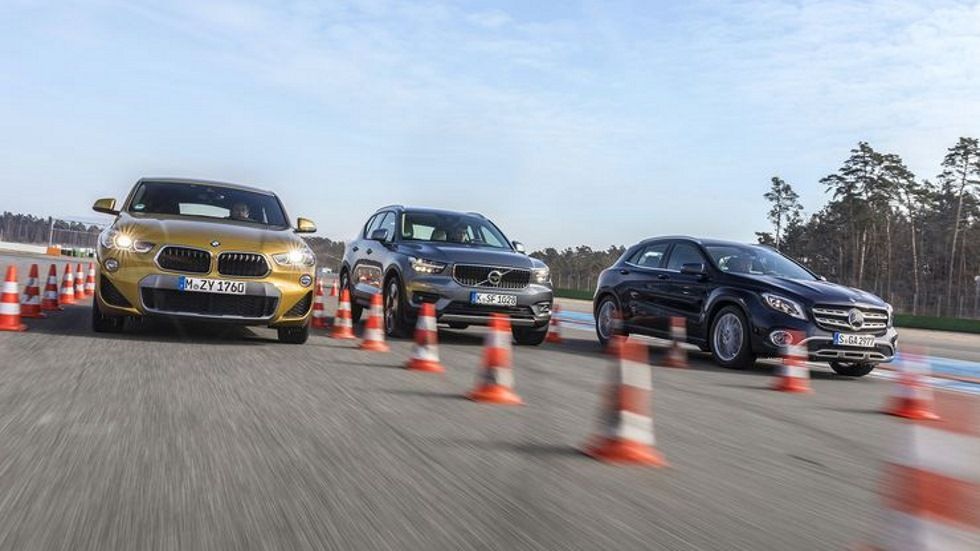 BMW X2 vs Mercedes GLA vs Volvo XC40: el mejor SUV compacto, en juego