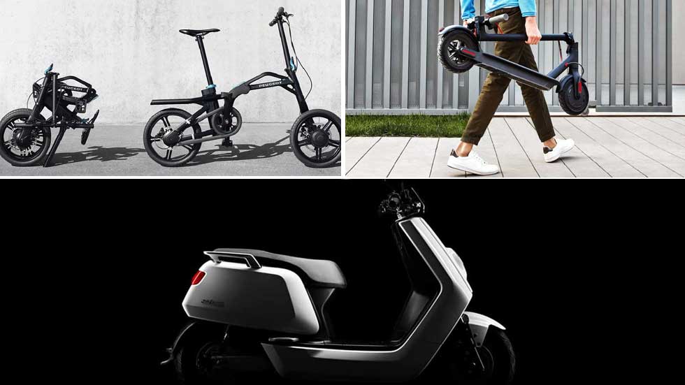7 alternativas eléctricas al coche: eBikes, eScooters, patinetes…