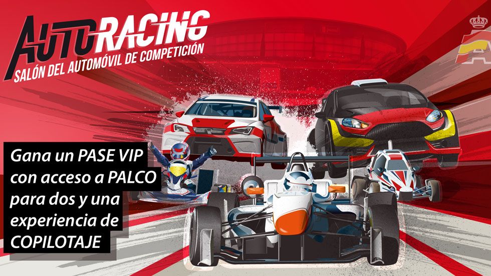 Participa y gana invitaciones y experiencias para AutoRacing Madrid