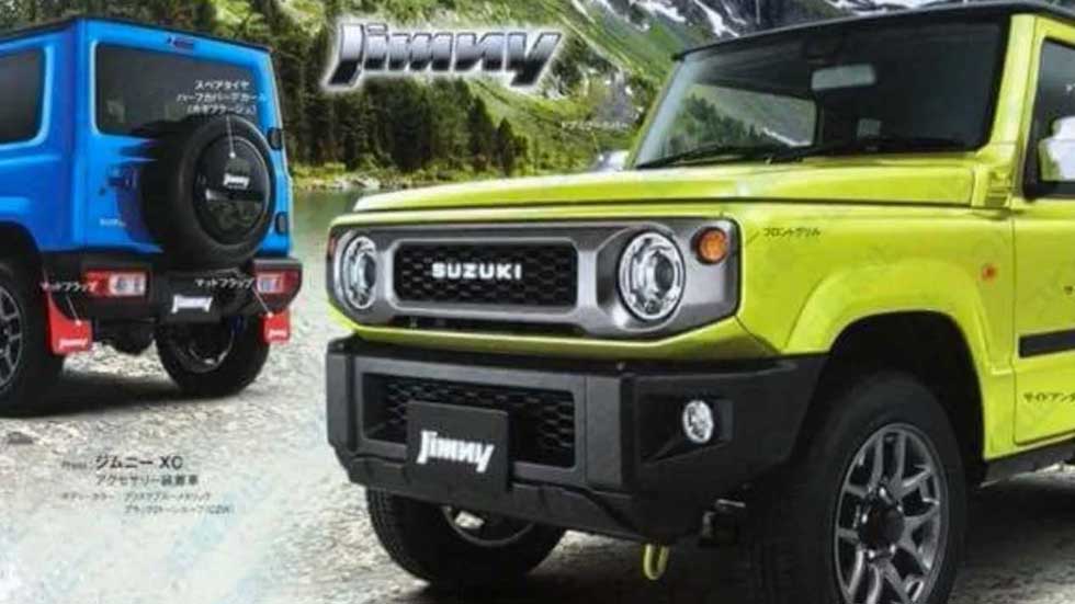 Suzuki Jimny 2019, primeras fotos y datos filtrados