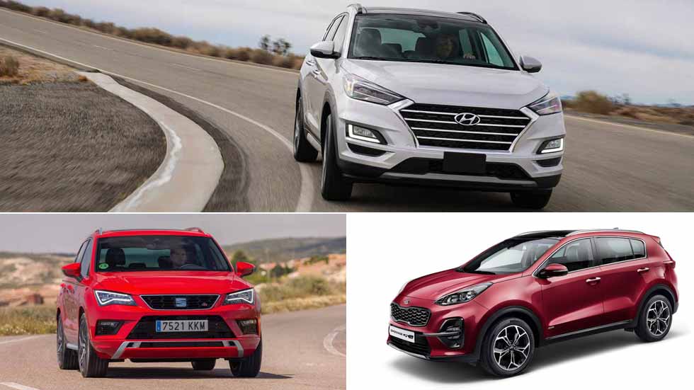 Nuevos Kia Sportage, Hyundai Tucson y Seat Ateca: ¿qué SUV es mejor?