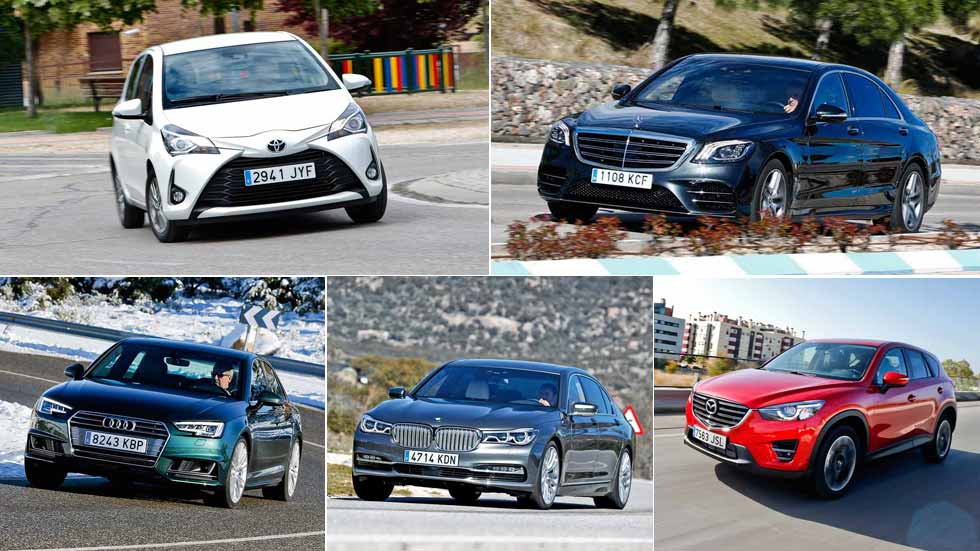Las marcas de coches más fiables del momento, según los conductores españoles