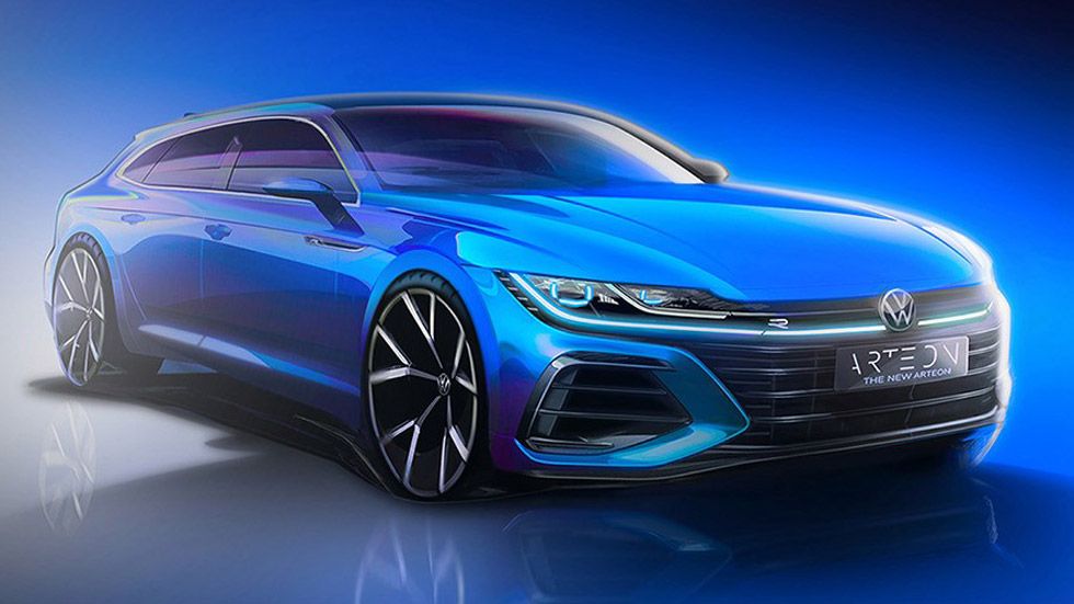 VW Arteon Shooting Brake: primera imagen y datos oficiales de la nueva berlina