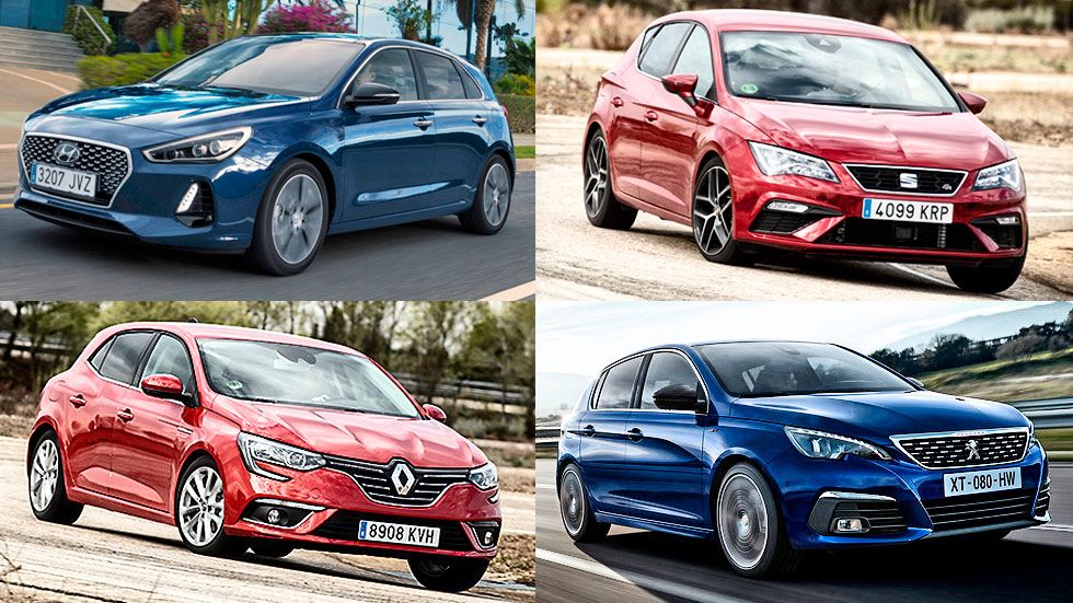 Hyundai i30, Peugeot 308, Renault Mégane, Seat León. ¿Interesa comprar ya o esperarse al modelo nuevo?