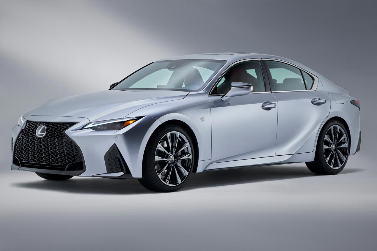 Así es el renovado Lexus IS 2020