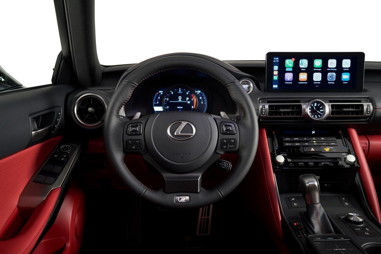 Así es el renovado Lexus IS 2020