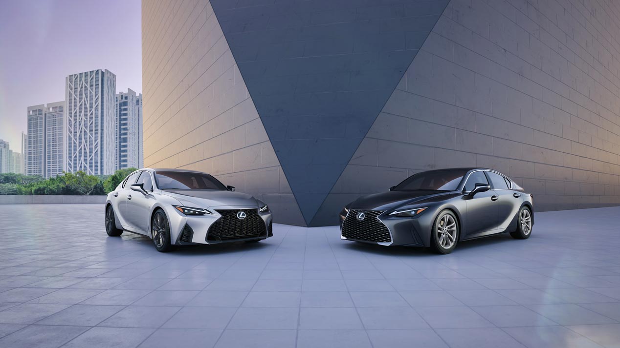 Así es el renovado Lexus IS 2020