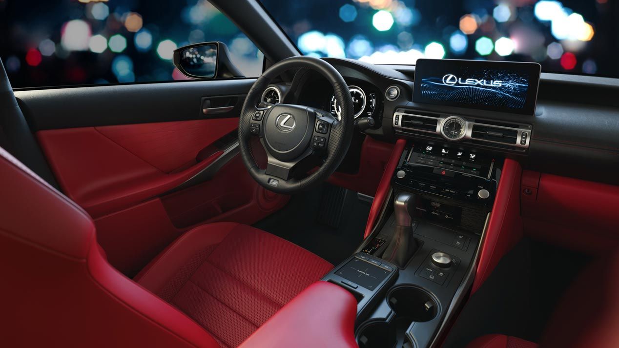 Así es el renovado Lexus IS 2020