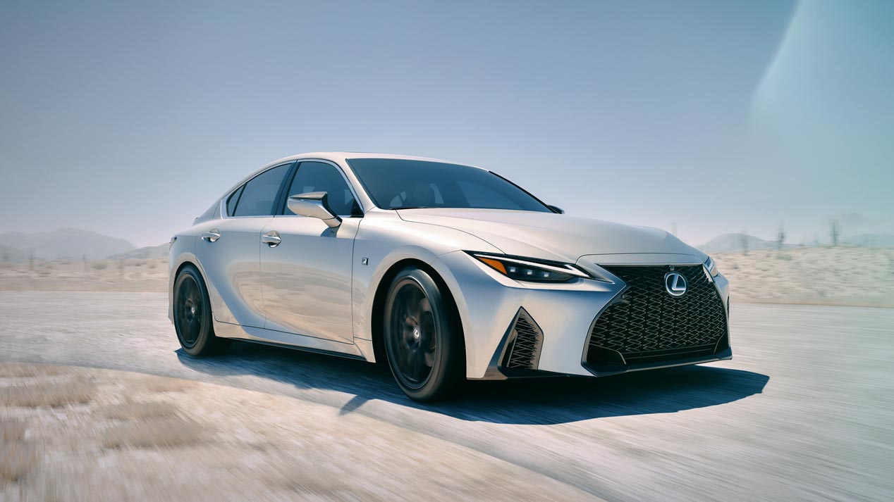 Así es el renovado Lexus IS 2020