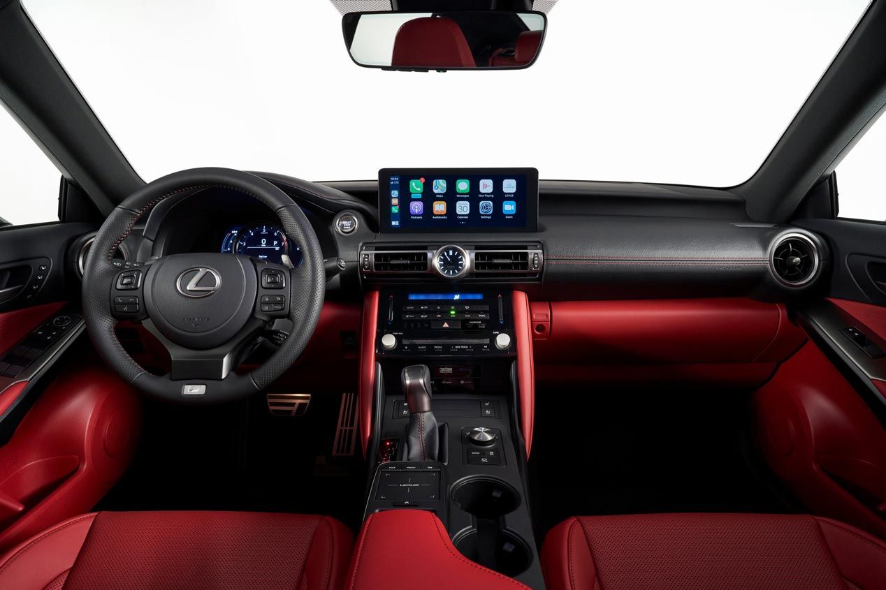 Así es el renovado Lexus IS 2020