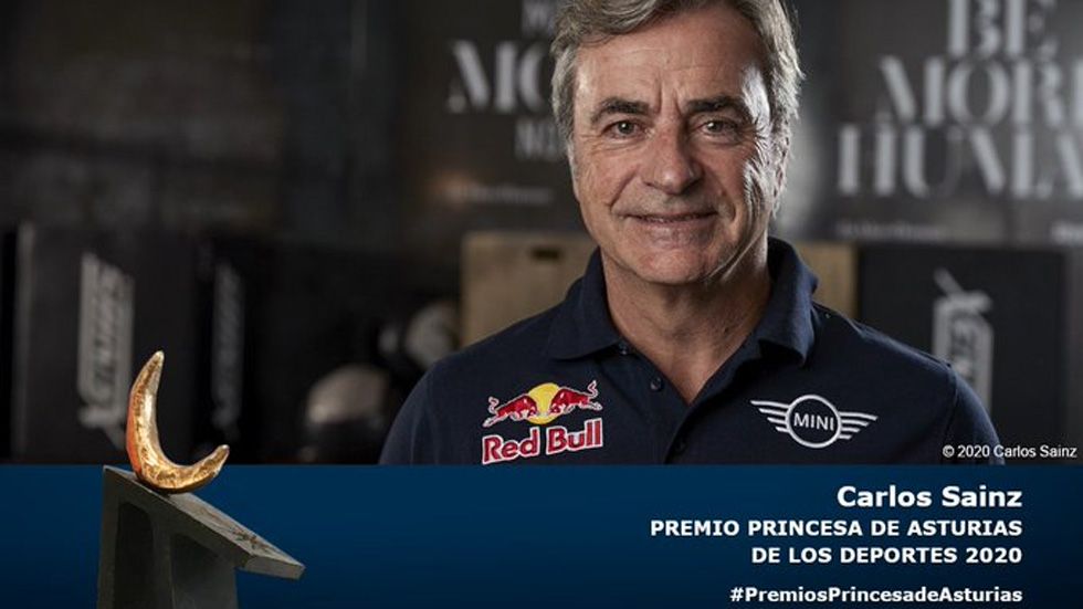 ¡Lo consiguió! Carlos Sainz, Premio Princesa de Asturias de los Deportes 2020