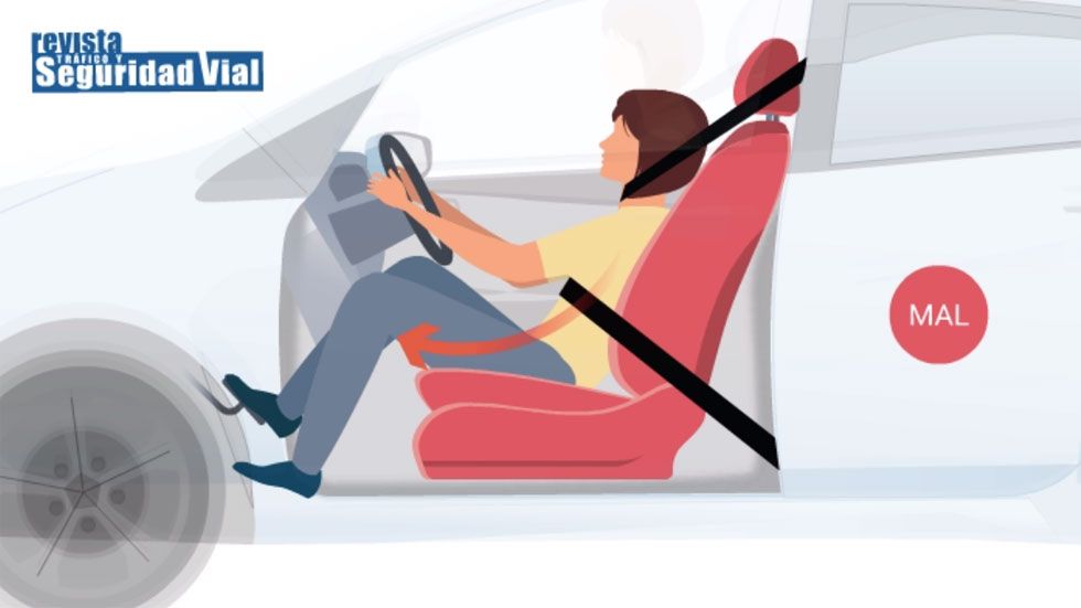 El vídeo de la DGT en el que te indica cómo sentarte de forma correcta en el coche