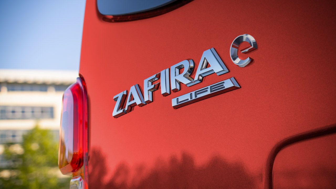 Opel Zafira e-Life: un monovolumen eléctrico de hasta 8 asientos