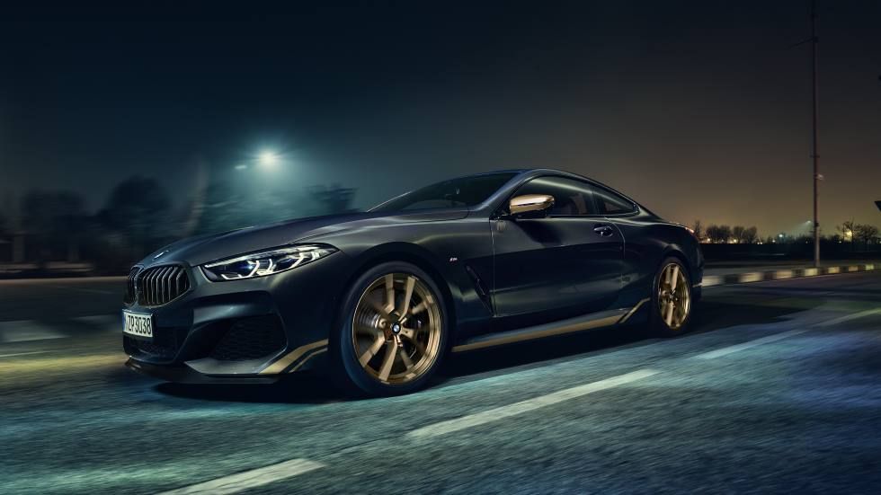BMW Serie 8 Golden Thunder Edition: lujo extravagante con acabados en oro