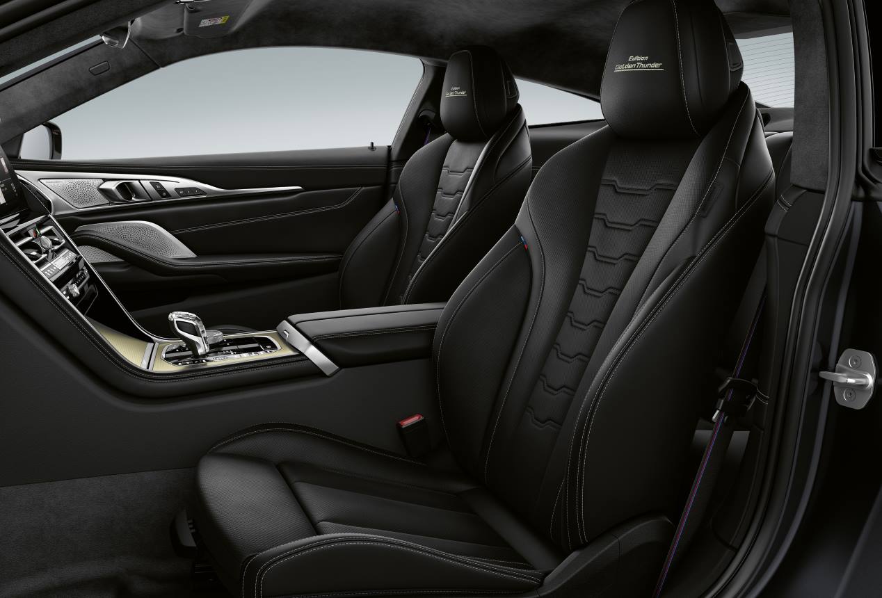El BMW Serie 8 Golden Thunder Edition, en imágenes