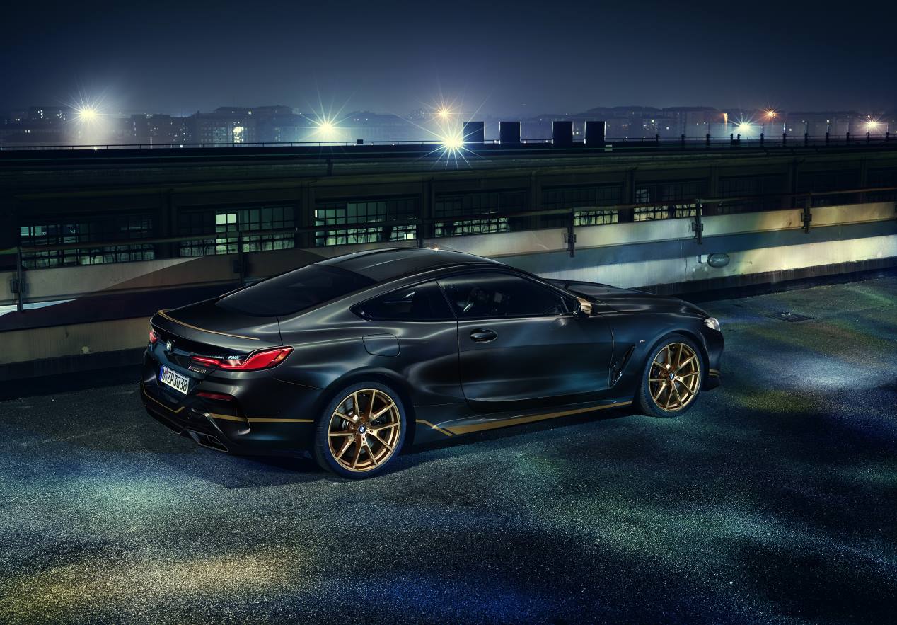 El BMW Serie 8 Golden Thunder Edition, en imágenes