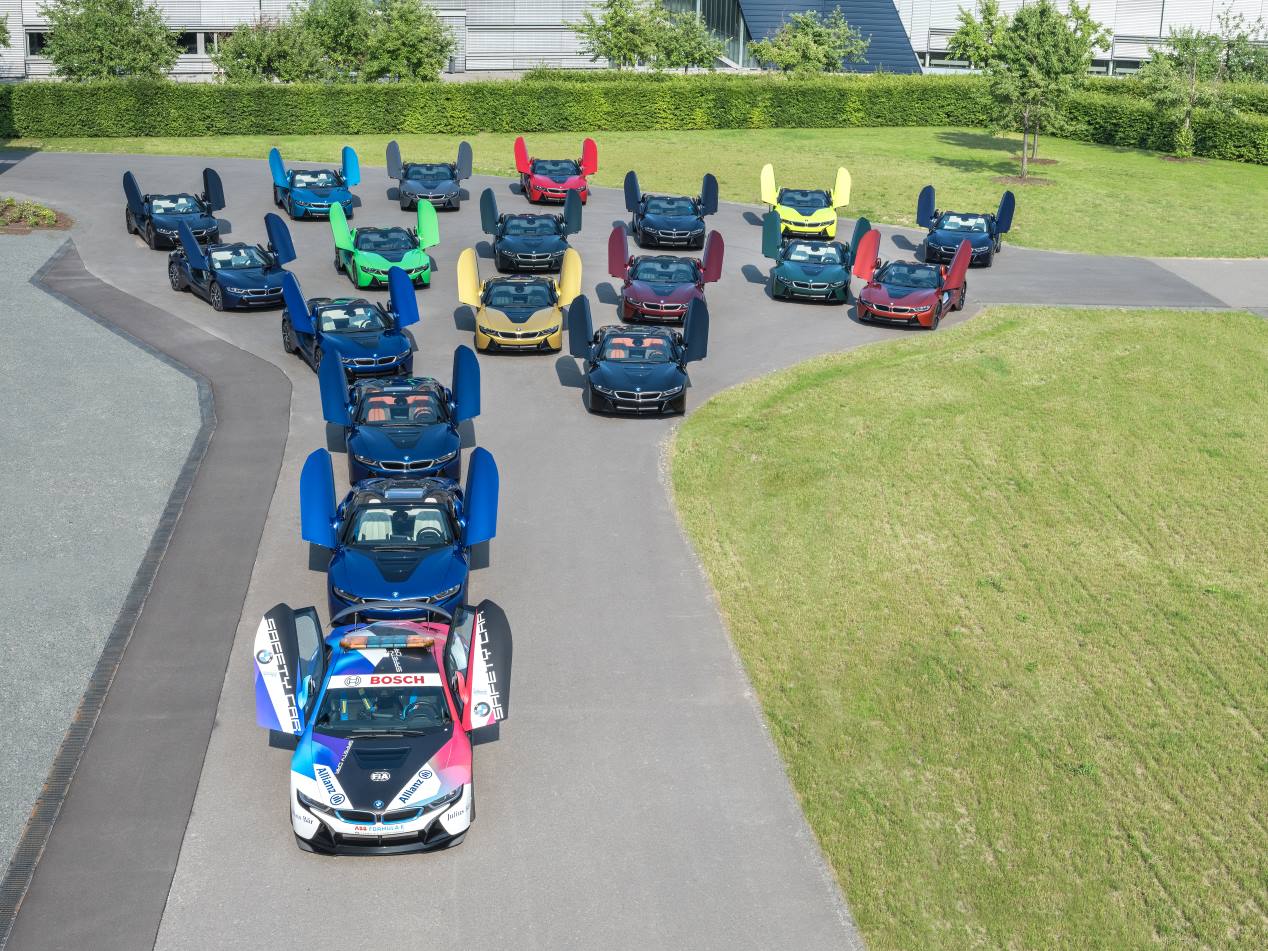 Así son los últimos BMW i8 que se han fabricado en Leipzig