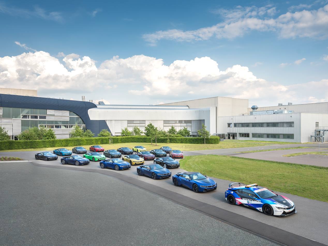 Así son los últimos BMW i8 que se han fabricado en Leipzig