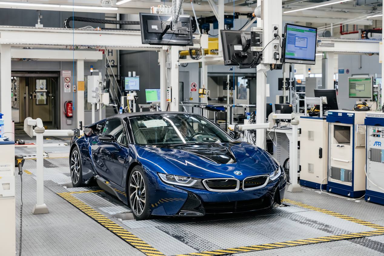 Así son los últimos BMW i8 que se han fabricado en Leipzig