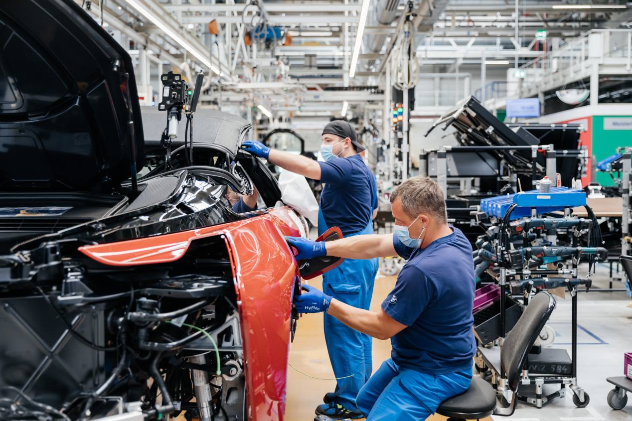Así son los últimos BMW i8 que se han fabricado en Leipzig