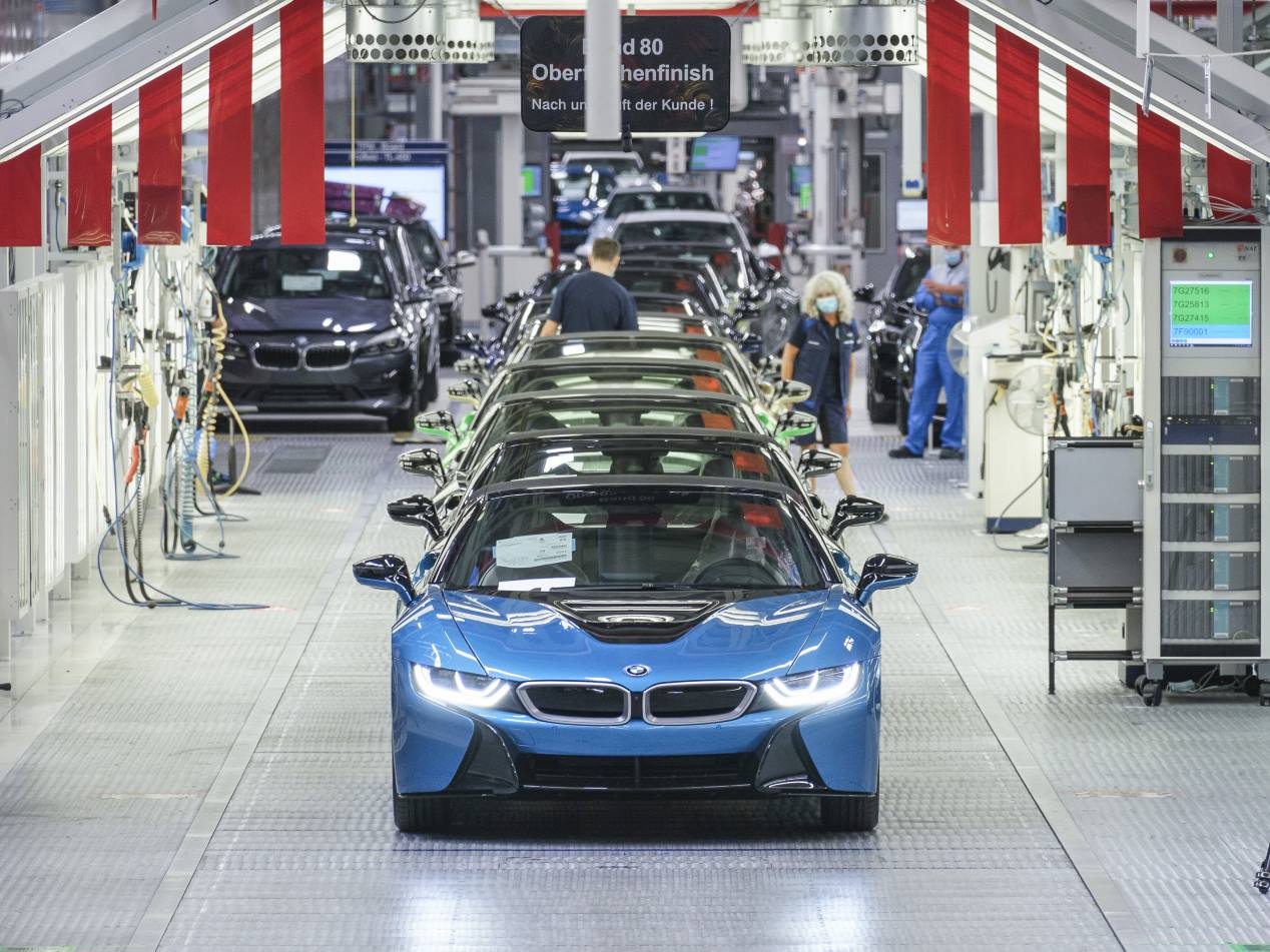 Así son los últimos BMW i8 que se han fabricado en Leipzig