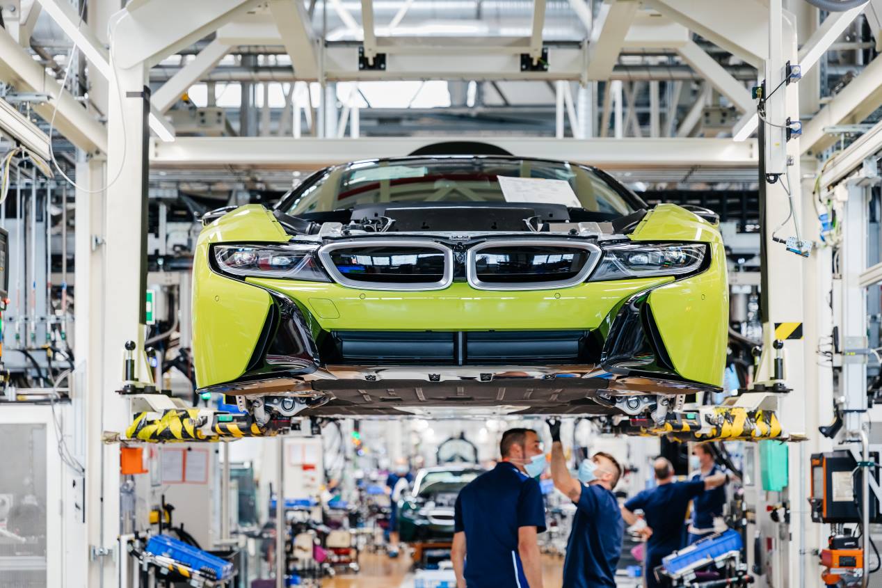 Así son los últimos BMW i8 que se han fabricado en Leipzig