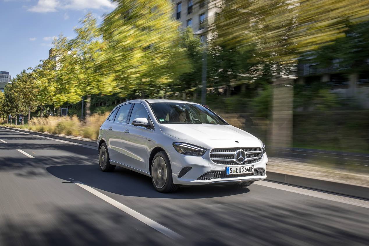 El nuevo Mercedes Clase B 250 e híbrido enchufable, ya a la venta