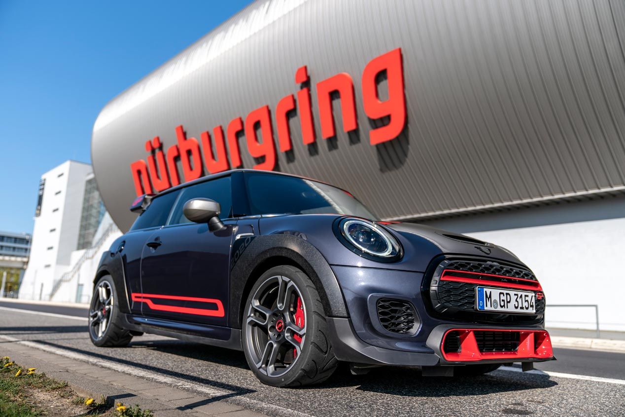 Mini John Cooper Works GP 2020, rodando en el Infierno Verde