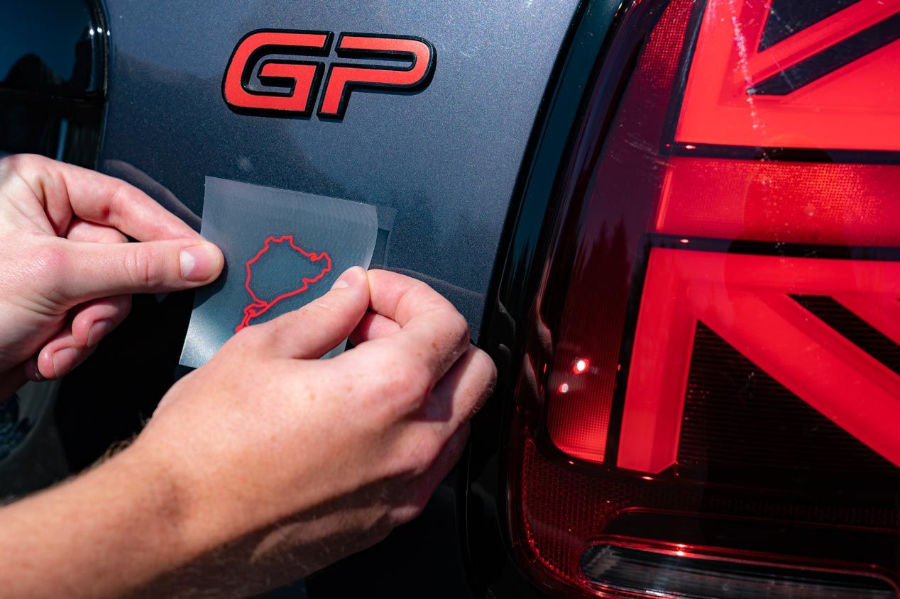 Mini John Cooper Works GP 2020, rodando en el Infierno Verde