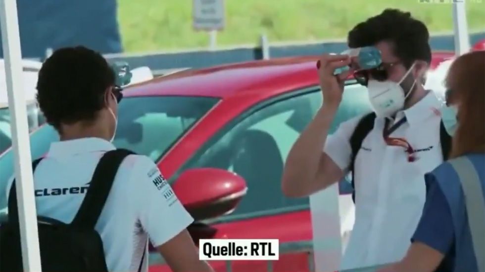 Lando Norris y su “truco” para pasar el control de temperatura en Austria