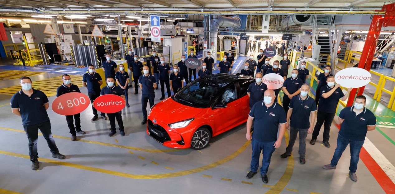 El nuevo Toyota Yaris entra en producción