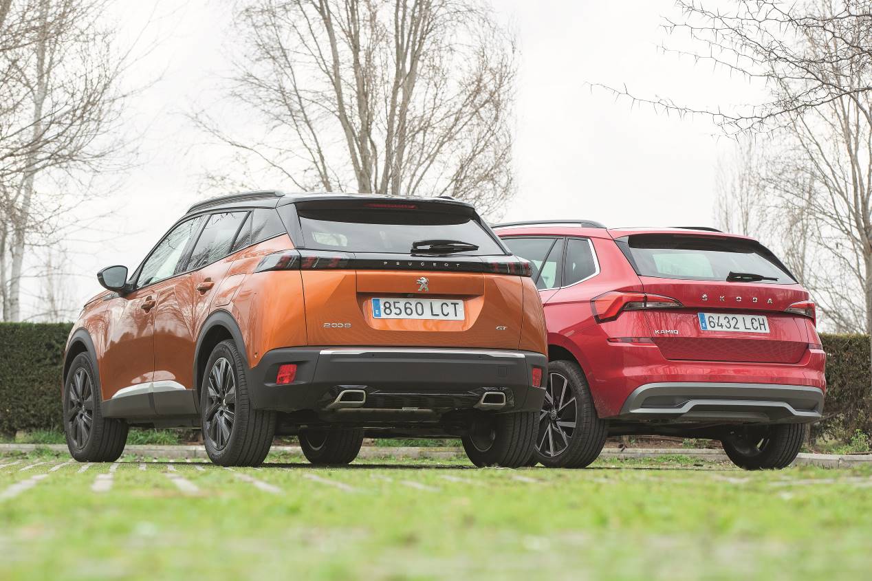 Comparativa: Skoda Kamiq 1.5 TSI/150 vs Peugeot 2008 PureTech/155