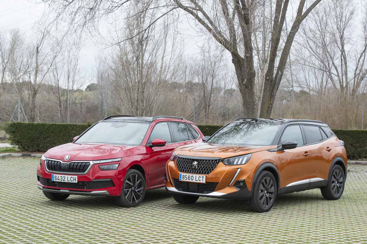 Comparativa: Skoda Kamiq 1.5 TSI/150 vs Peugeot 2008 PureTech/155