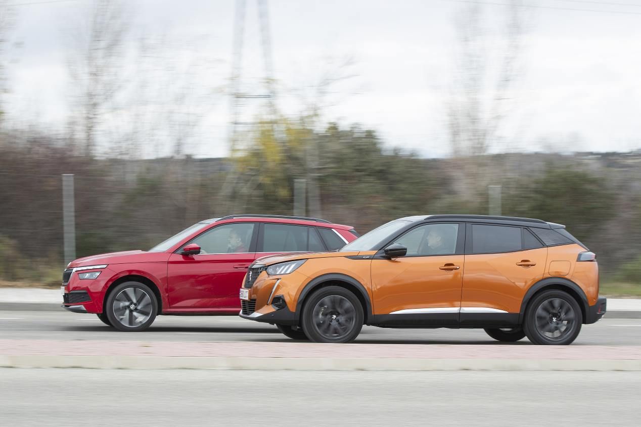 Comparativa: Skoda Kamiq 1.5 TSI/150 vs Peugeot 2008 PureTech/155