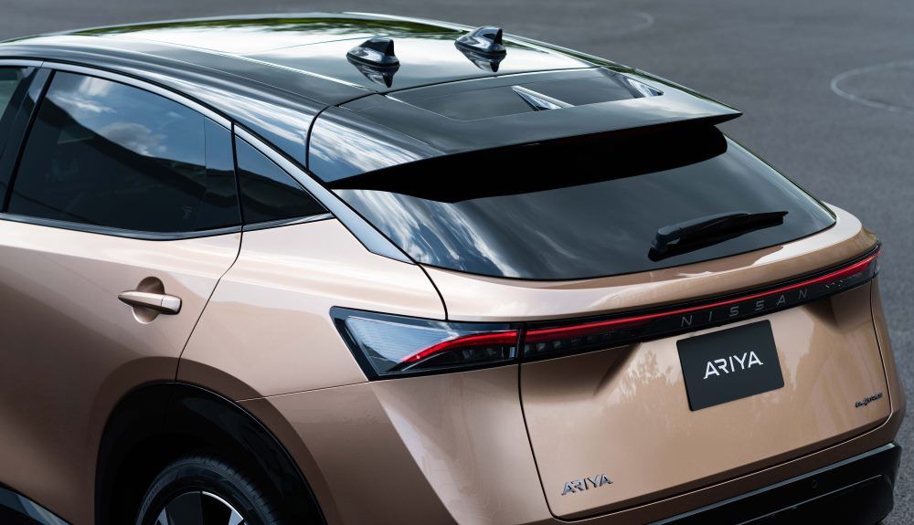 Nissan Ariya: trasera