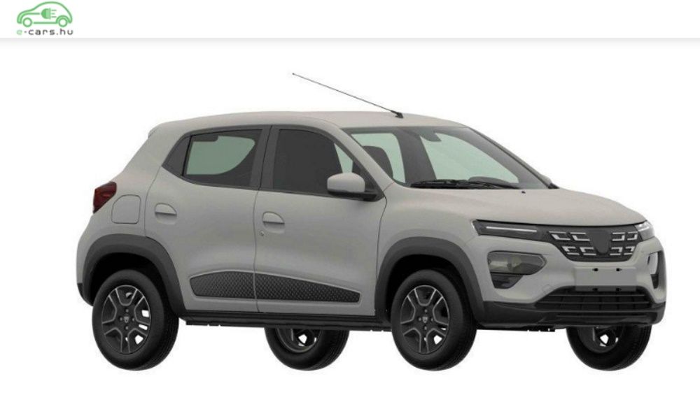 Dacia Spring: imagen de la oficina de patentes