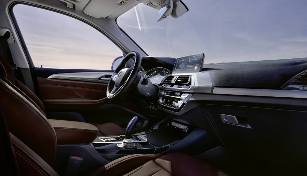 El interior del BMW iX3