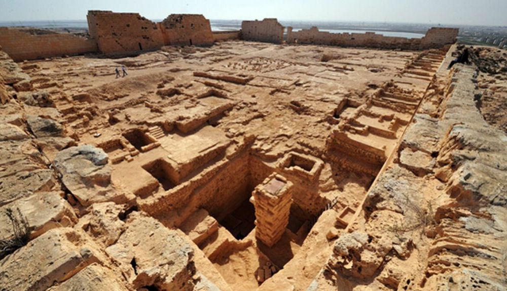 Enclave arqueológico de Taposiris Magna, a 48 kilómetros de Alejandría. Enclave arqueológico de Taposiris Magna, a 48 kilómetros de Alejandría.