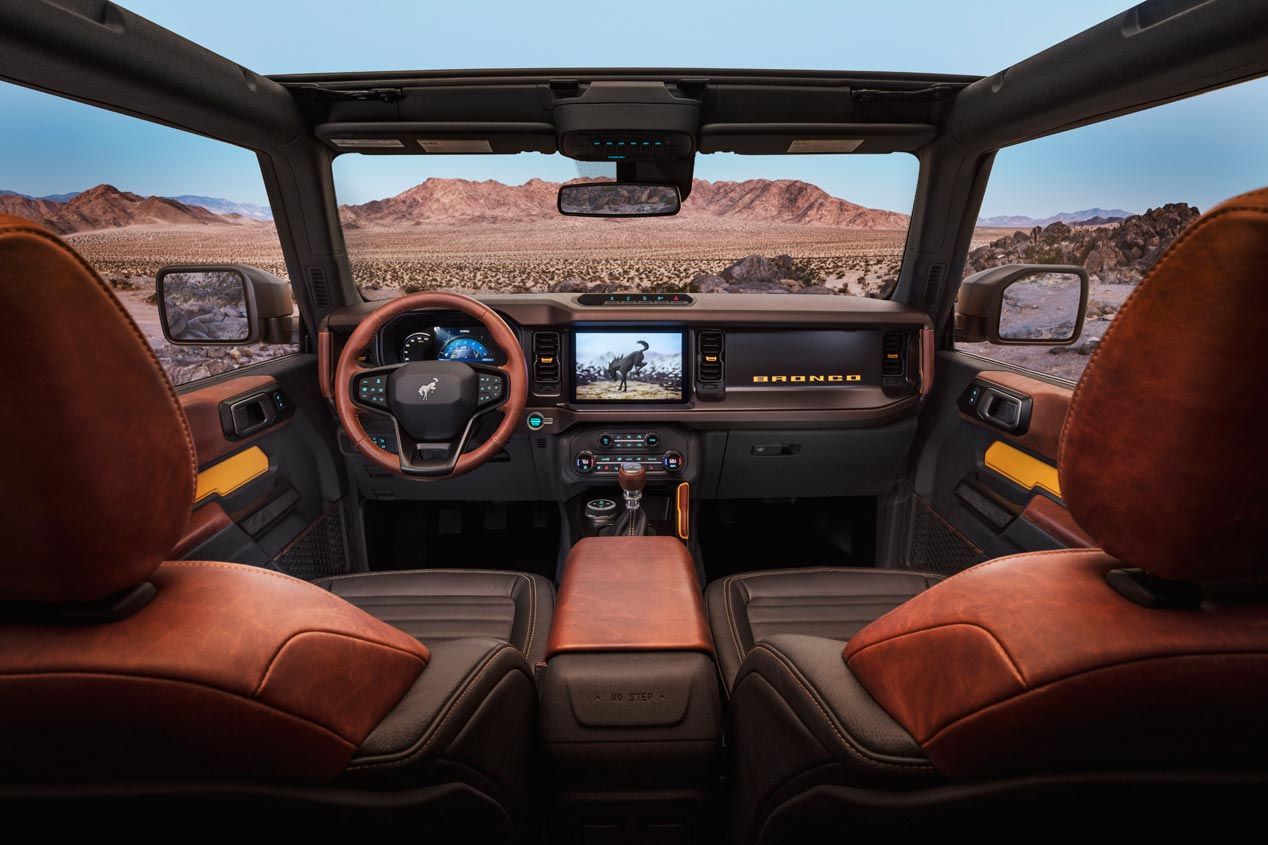 Nuevo Ford Bronco: salpicadero