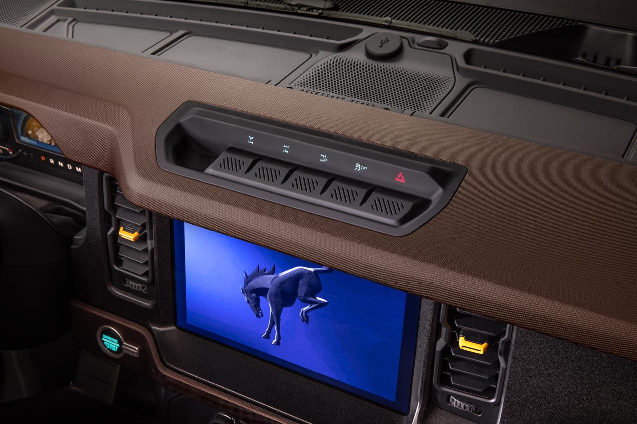 Nuevo Ford Bronco: pantalla central