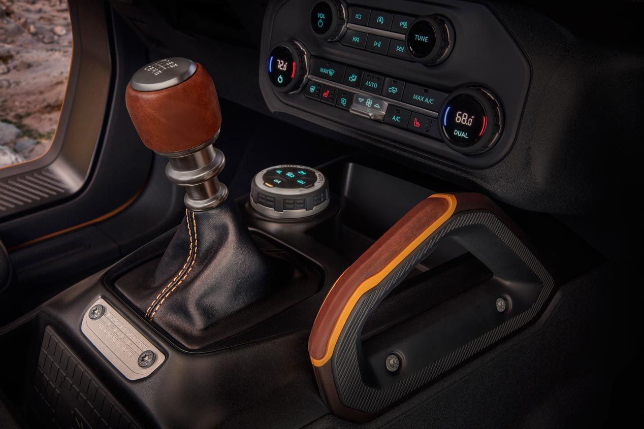 Nuevo Ford Bronco: interior