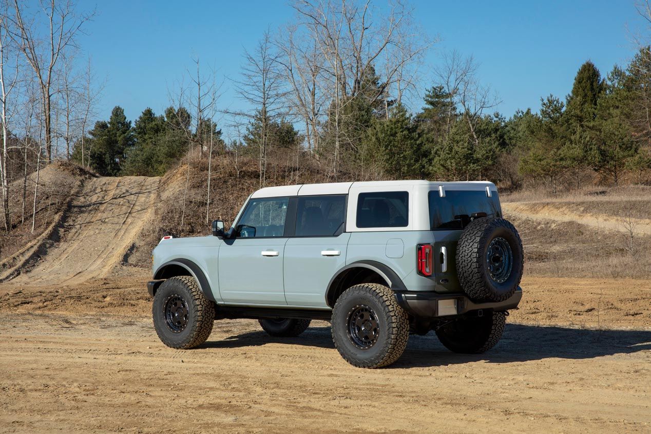 Nuevo Ford Bronco: vista trasera